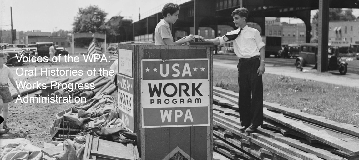 A young man purchases a ticket for the Federal Theater Project’s Circus